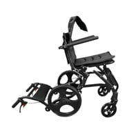 كرسي تنقل فايبر خفيف الوزن قابل للطي - مقاس 45 سم