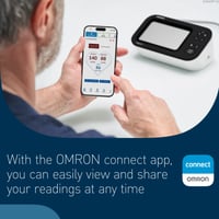 أومرون M7 جهاز قياس ضغط الدم الذكي مع الكشف التلقا...
