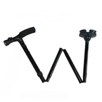 عصا مشي قابلة للطي مع كشاف ليلي – خفيفة، سهلة الحم...