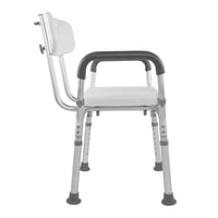 كرسي استحمام طبي من فون مع أذرع مبطنة وظهر قابل لل...