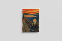 دفتر سلك 60 صفحة The Scream