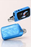 GLASS BLUE