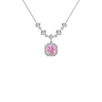 سلسال مميز ( وردي ) | فضة عيار 925