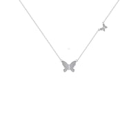 سلسال انيق فراشة | فضة عيار 925