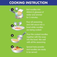 مي سيداب - نودلز مقلية سريعة التحضير بالخضار 87 جر...