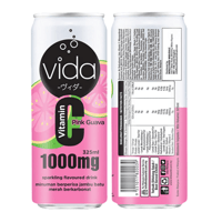 مشروب Vida Pink Guava – فيدا فيتامين C 1000mg بنكه...