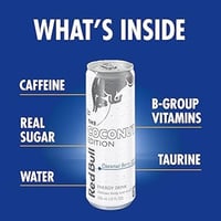 ريد بول ابيض مشروب طاقه جوز هند و توت كوكونت 250 م...