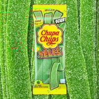 تشوبا تشوبس حلوى حزام بنكهة التفاح الحامض 90 جم —...