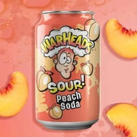 وارهيدز صودا الخوخ الحامض 355 مل - Warheads