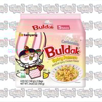 ساميانج بولداك رامن دجاج حار كاربونارا بالكريمة –...