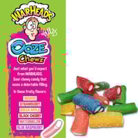 وارهيدز أوز تشيوز حلوى فواكه لينة حامضة ومحشوة 99...