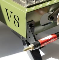 موقد الهليبا V8 زيتي بدون قداح مع الهوز والجراب