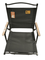 كرسي الحدائق مع تكاية خشب