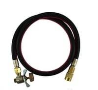 موقد الهليبا V8 اسود مع قداح مع الهوز والجراب