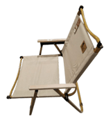 كرسي الحدائق مع تكاية خشب