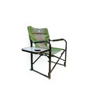 كرسي تنفيذي فاخر مع طاولة جانبية