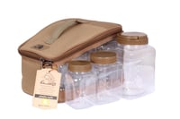 شنطة 6 علبه بهارات 3 احجام