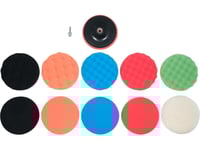 طقم وسادات تلميع 150 مم M14 - 12 قطعة YT-47932