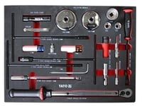 خزانة عدد بـ 6 أدراج مع الأدوات (217 قطعة) YT-5530...