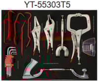 خزانة عدد بـ 6 أدراج مع الأدوات (253 قطعة) YT-5526...