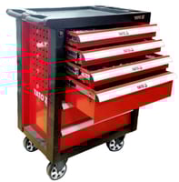 خزانة عدد بـ 6 أدراج مع الأدوات (253 قطعة) YT-5526...