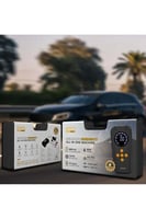 بطارية متنقلة مدمجه باشتراك للسيارة ومنفاخ متعدد ا...