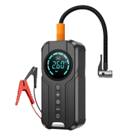 بطارية متنقلة مدمجه باشتراك للسيارة ومنفاخ متعدد ا...