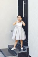 فستان بيج بتصميم راقي