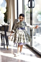 فستان بتصميم ملكي Blue