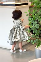 فستان بتصميم ملكي green