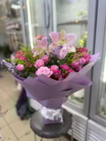 باقة ورد بيبي روز مشكل