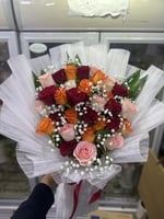 باقة ورد طبيعي