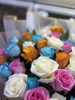 باقة ورد طبيعي