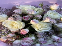 باقة ورد طبيعي