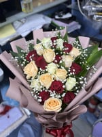 باقة ورد جوري (الرقة)