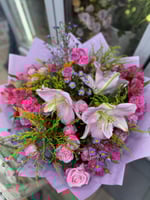 باقة ورد بيبي روز مشكل