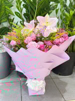 باقة ورد بيبي روز مشكل