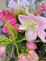 باقة ورد بيبي روز مشكل