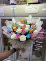 باقة ورد طبيعي