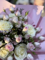 باقة ورد طبيعي