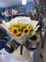 باقة ورد طبيعي