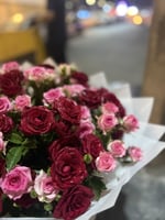 باقة ورد طبيعي