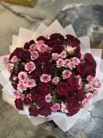 باقة ورد طبيعي