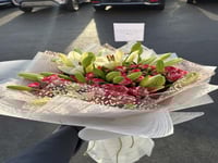 باقة ورد طبيعي (الاناقة)