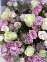 باقة ورد طبيعي