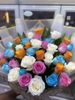 باقة ورد طبيعي