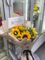 باقة ورد طبيعي