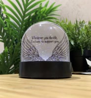 بلوره ثلجيه مضيئه