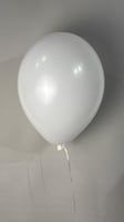 بالون ابيض لاتكس ١١ انش مع هيليوم