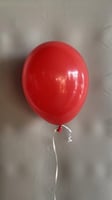 بالون احمر لاتكس ١١ انش مع هيليوم